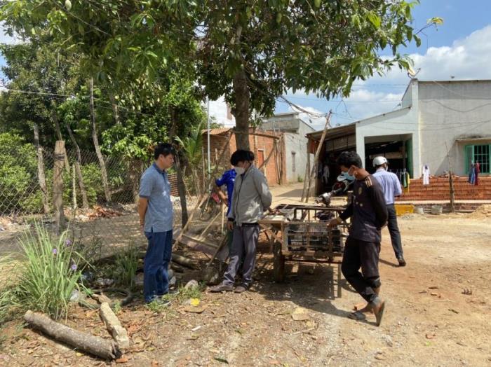 Khảo sát xây dựng nhà tình thương 2022 ở Bình Phước (29/03/2022)